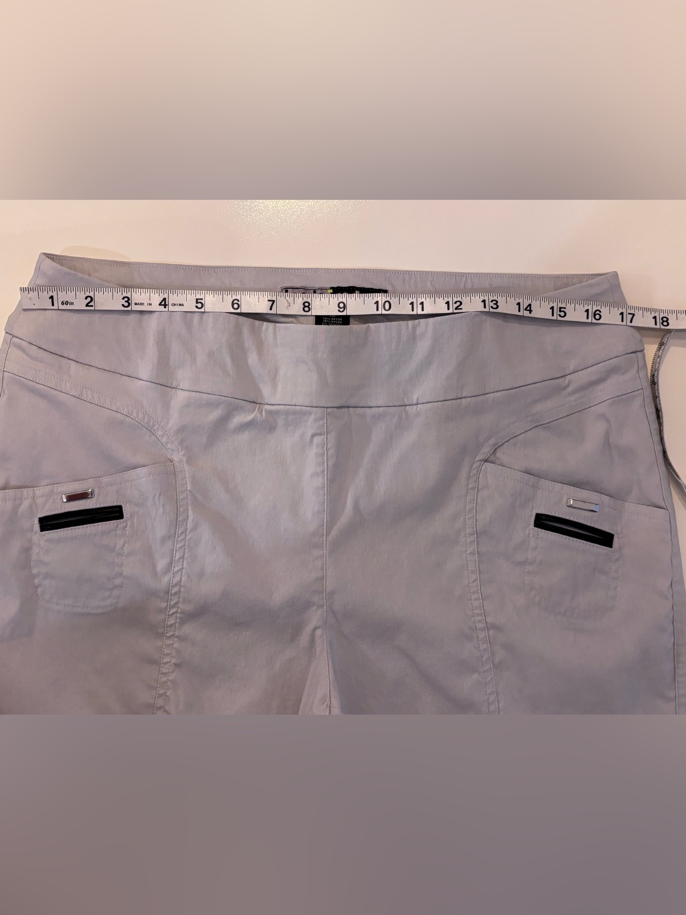 jamie sadock Misty Gray Golf/Utility Pants, Skinnylicious,Size 16 - Picture 11 of 14